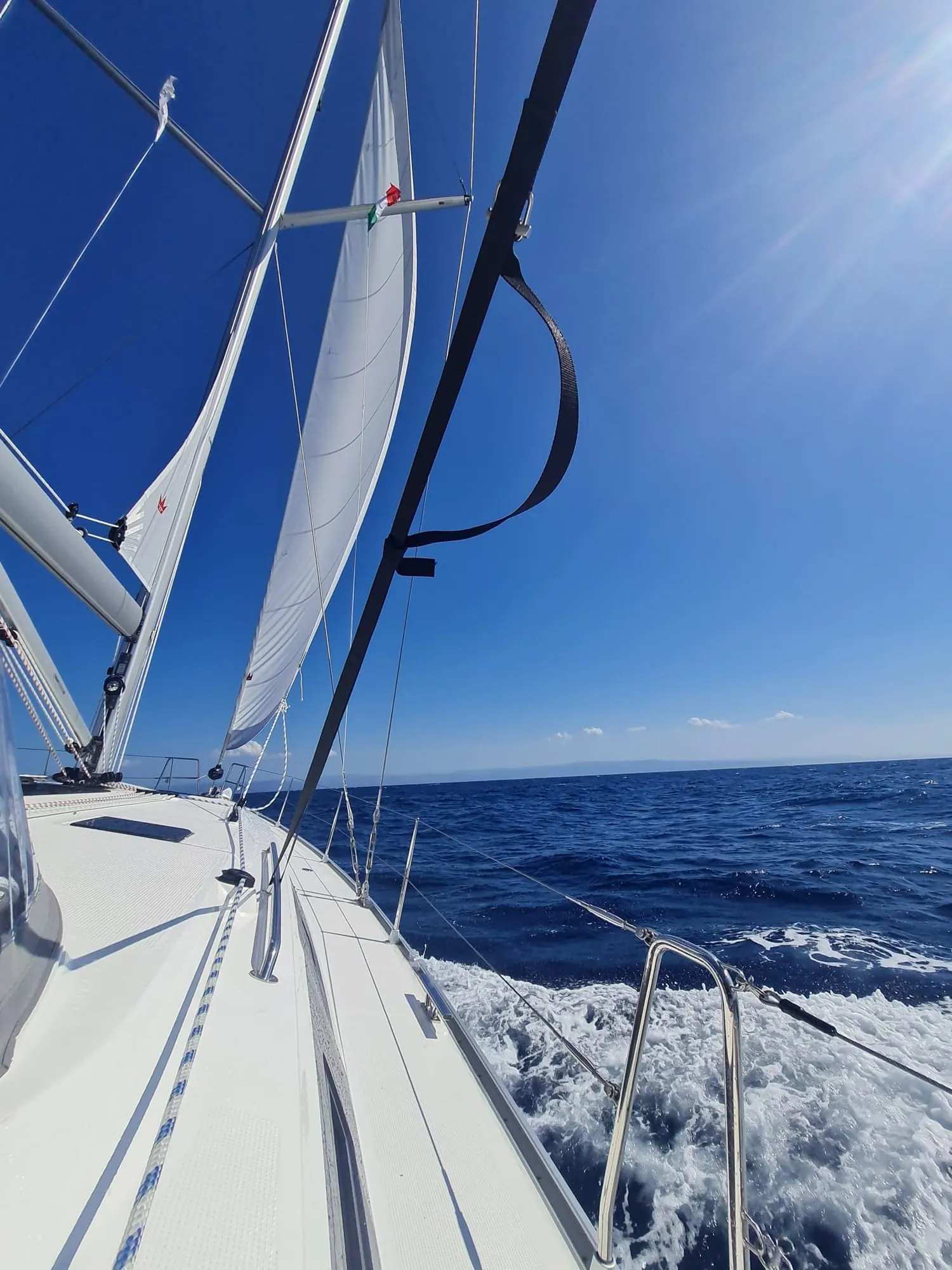 Heeling in the wind